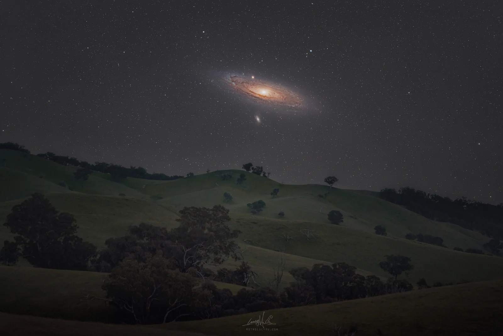 Andromeda in Southern Spring